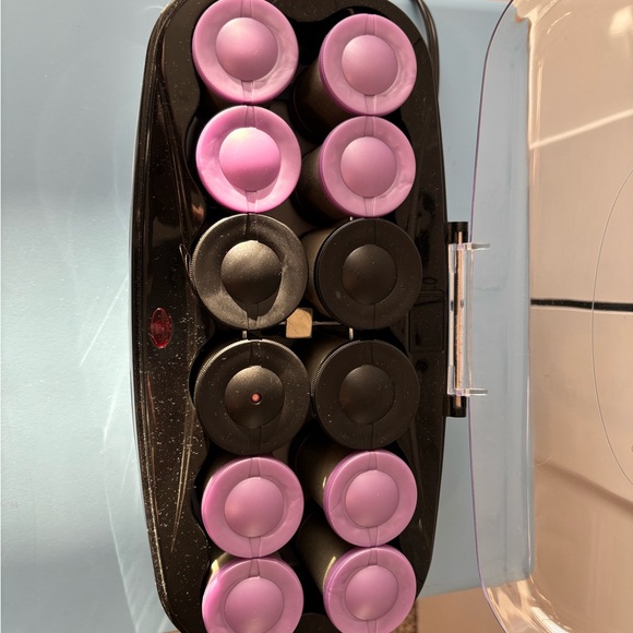 Conair Hair Roller Set with Purple and Black Rollers - Picture 2 of 4